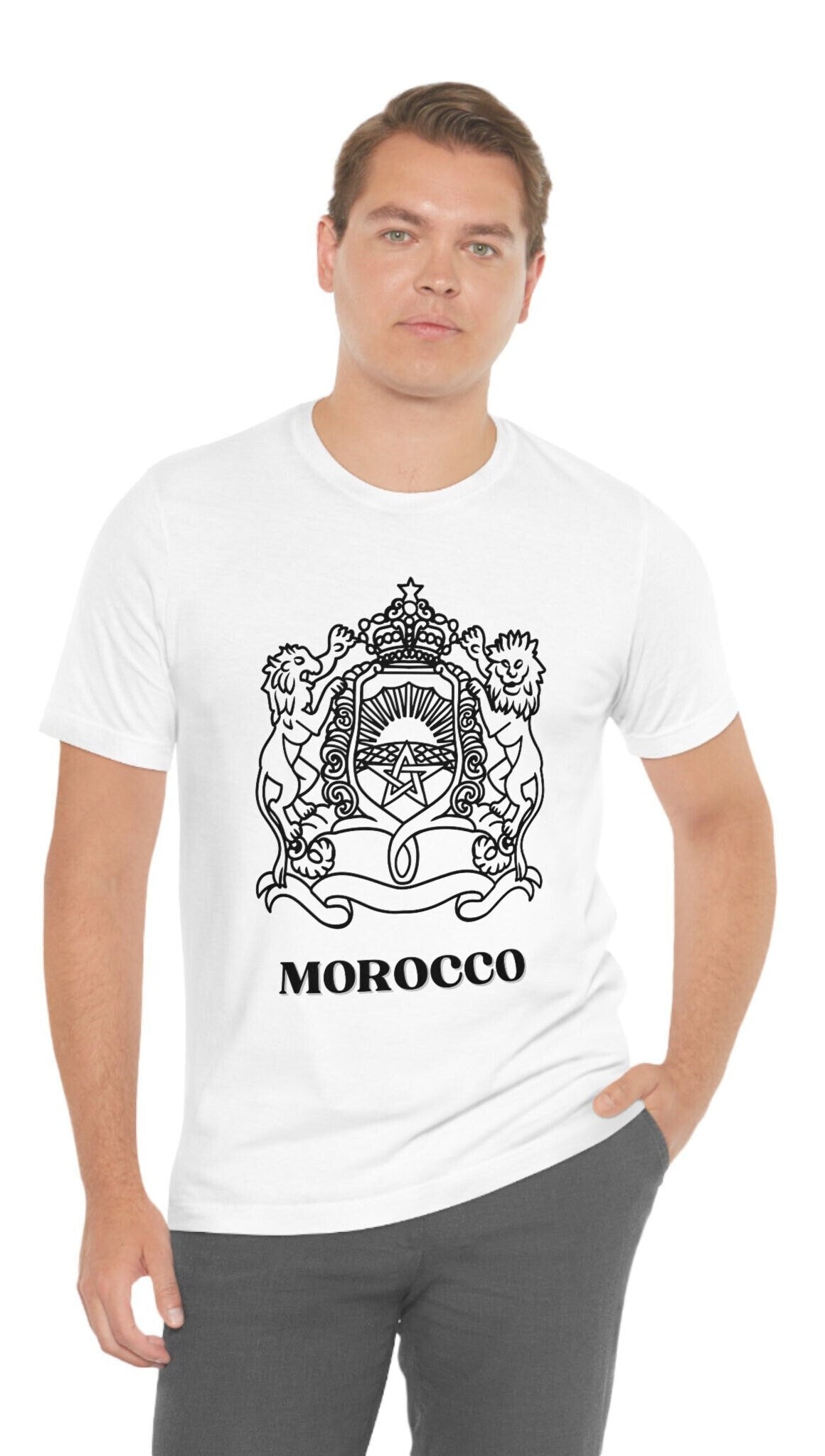 Morocco Team Jersey, World Cup Morocco Fan Shirt, FIFA 2022 Morocco Soccer lover, Morocco Lovers Jersey, Morocco Short Sleeve Tee