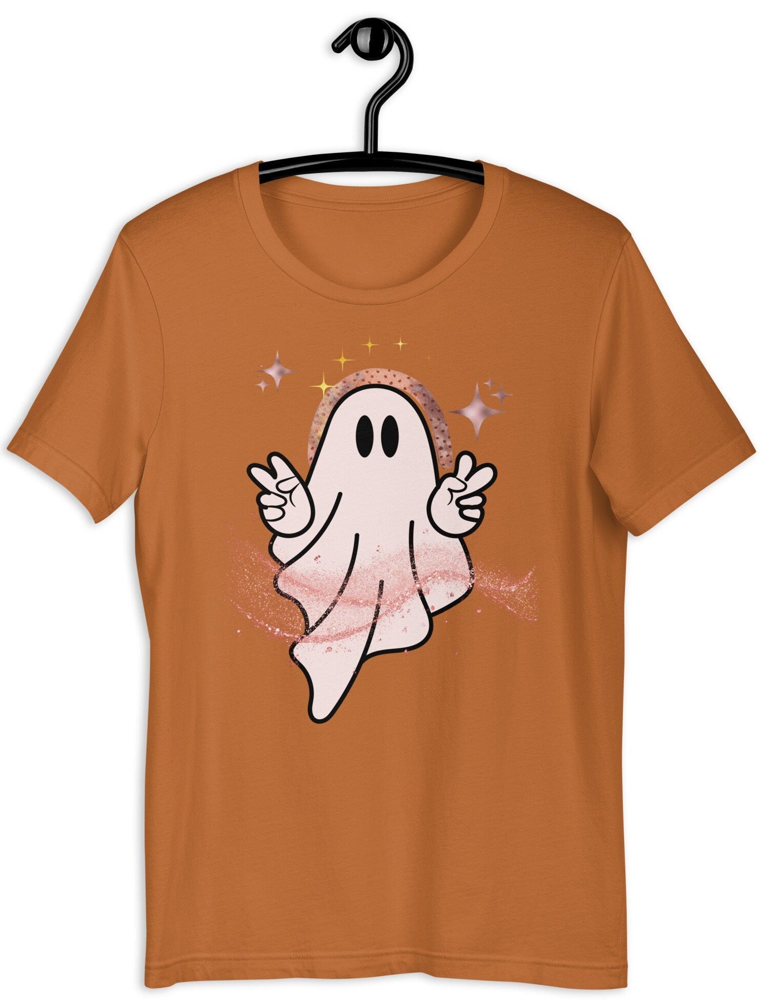 Cute Plus Size Ghost Shirt, Cute Halloween Shirt, Spooky Season Shirt, Plus Halloween Shirt, Oversized Ghost tee t-shirt