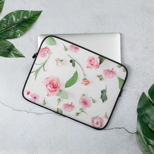 Floral Laptop Sleeve, MacBook Air 13 bag, MacBook Pro 15 Sleeve, MacBook Bag, Laptop Sleeve Cute, Ipad Sleeve