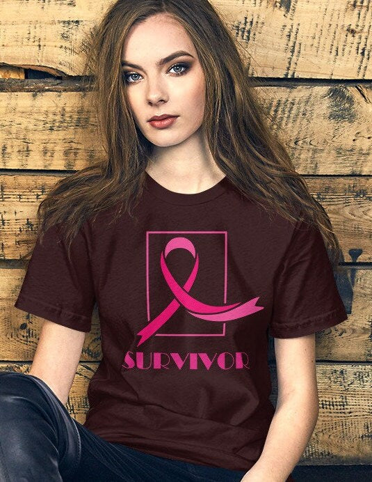Breast Cancer Awareness Shirt, Cancer Support Shirt, Pink Ribbon Shirt, Warrior Shirt