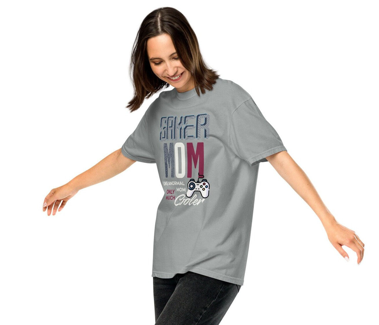 Comfort Colors Gamer Mom Shirt, Gift For Gamer Mom, Game Lover Shir