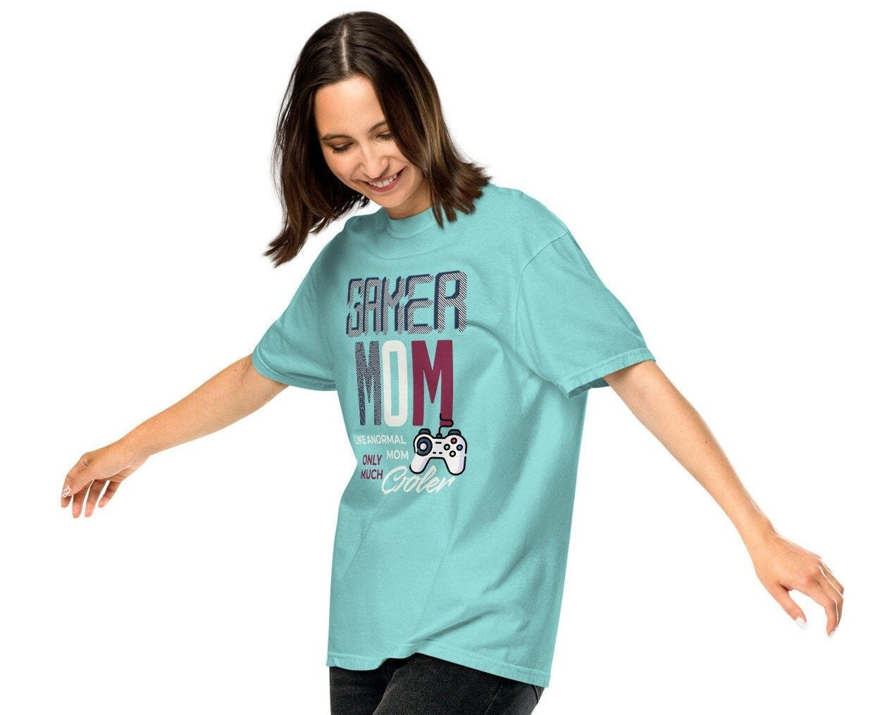 Comfort Colors Gamer Mom Shirt, Gift For Gamer Mom, Game Lover Shir