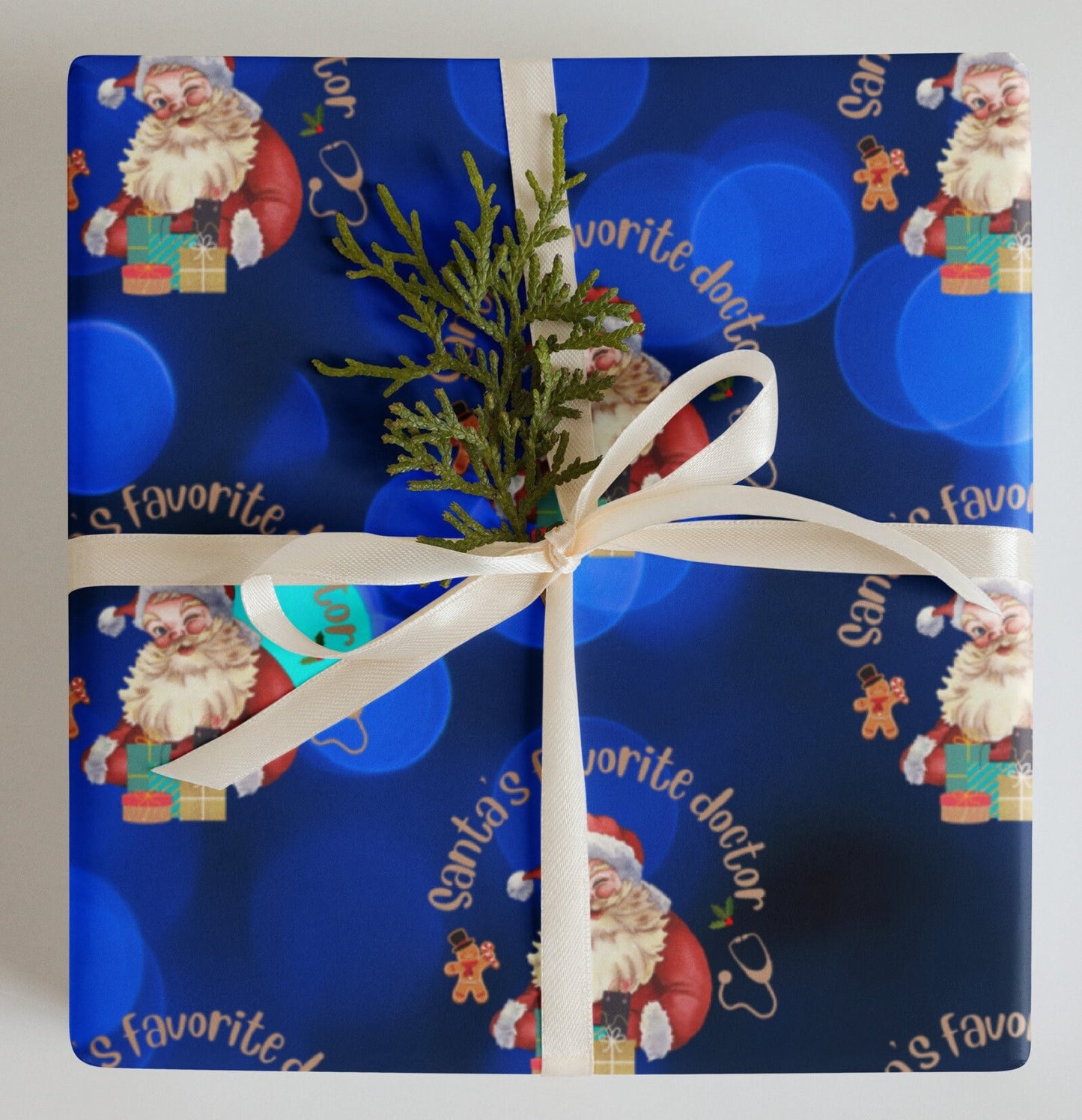 Doctors Christmas Wrapping paper, Medical Graduation Christmas Gift Wrap, Christmas Wrap, Christmas Present Wrapping paper sheets