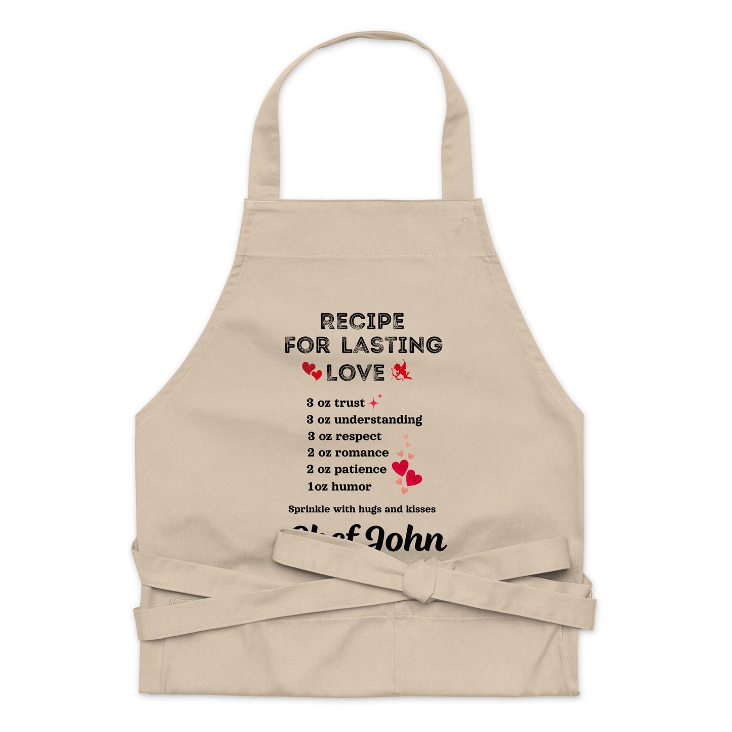 Valentine Organic cotton apron