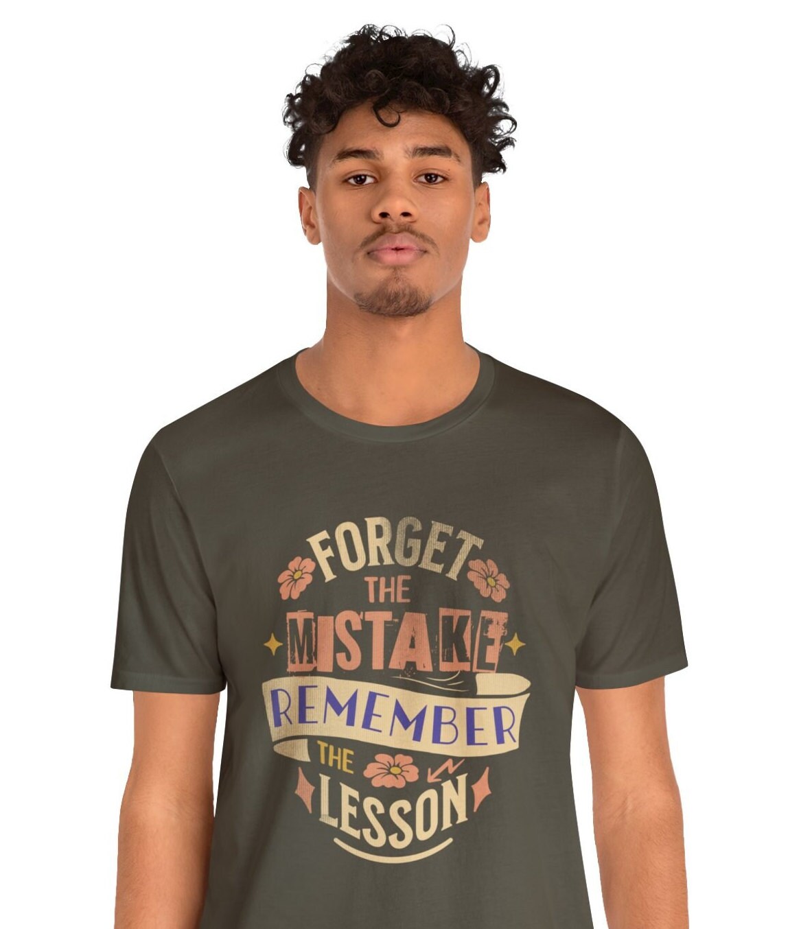 Forget the Mistake Remember the Lesson shirt, Mental Health T-shirt, Positive Tee