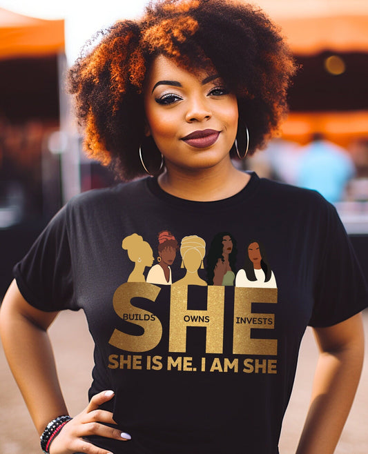 Black businesswoman t-shirt, Black History month Shirt, African American Inspirational T-shirt
