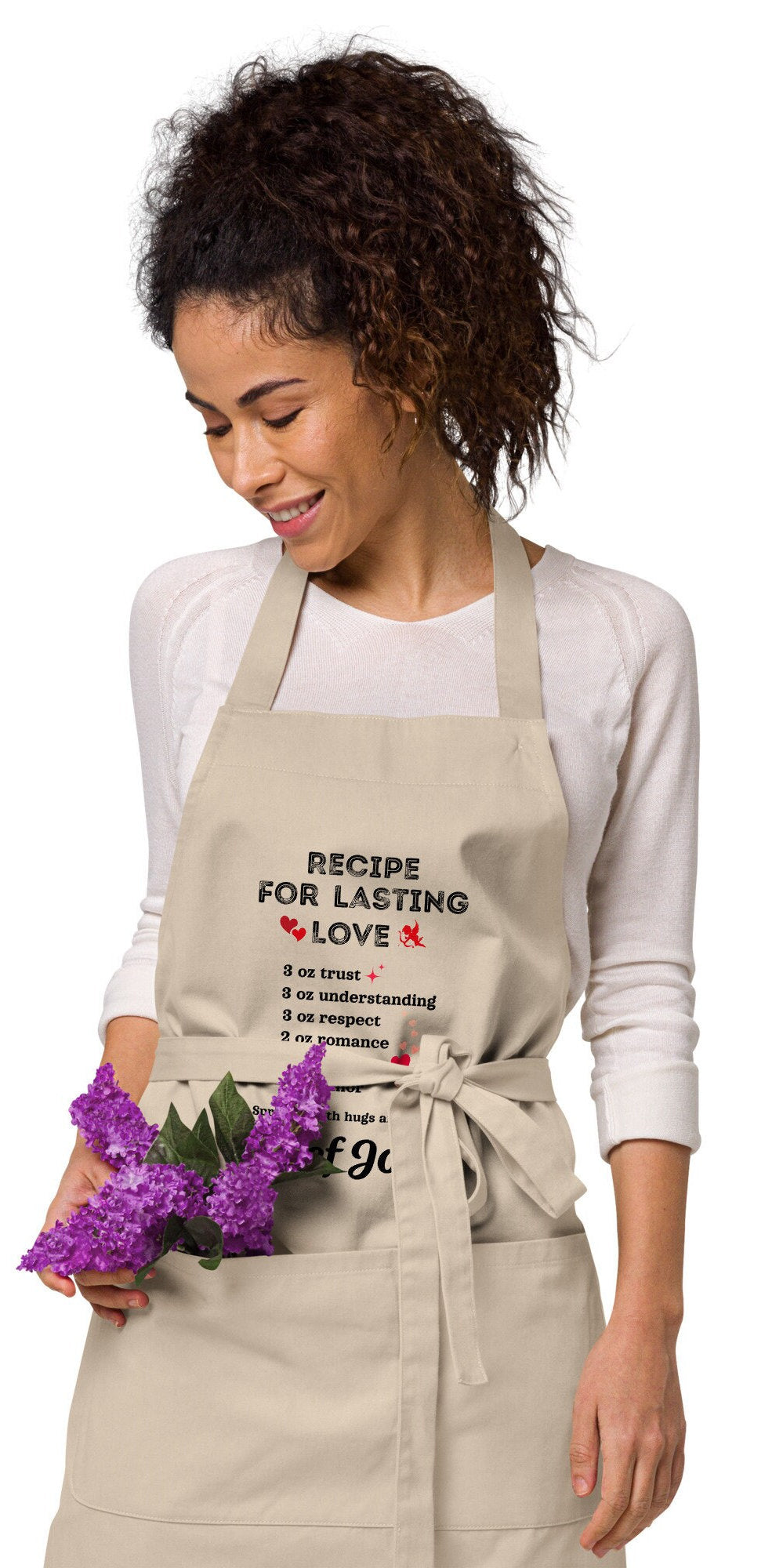 Valentine Organic cotton apron