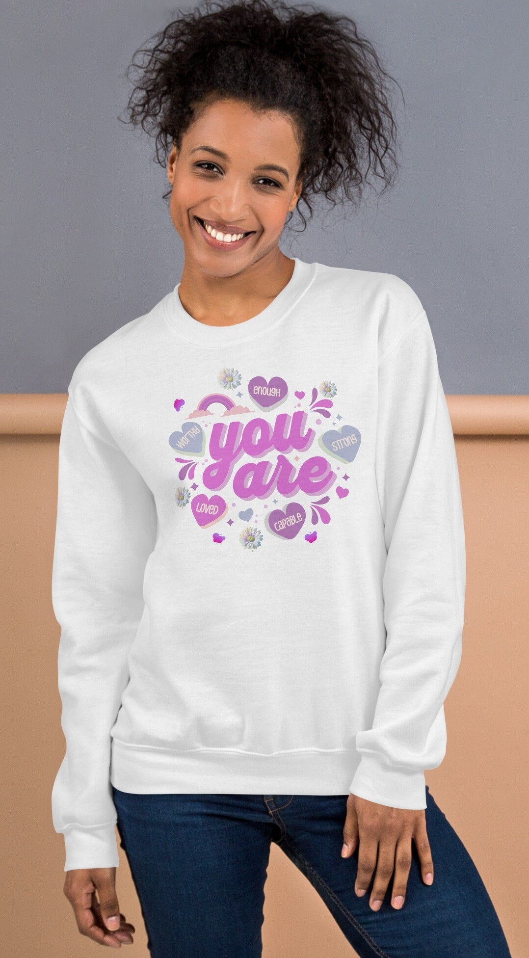 Valentine Sweatshirt, You are loved Sweater